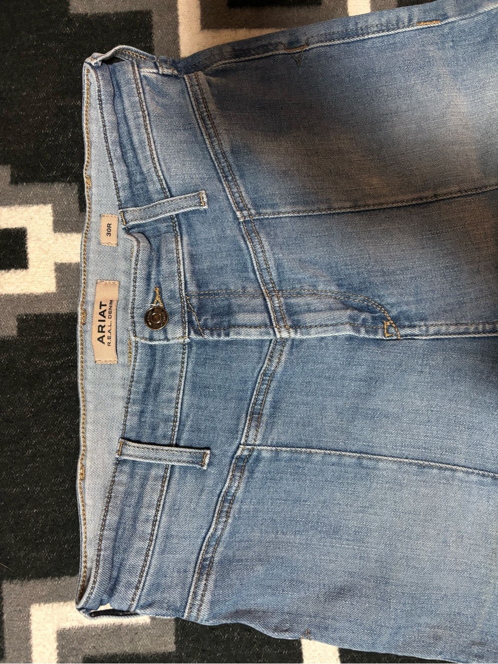 Ariat Women’s Light Wash Wide leg Jeans
